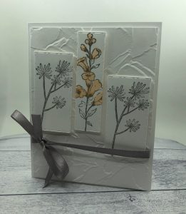 Finished Sympathy Card layout