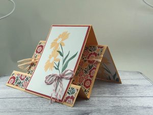 Sending Smiles Fancy Fold Card