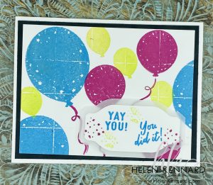 Faux Tile Congratulations card