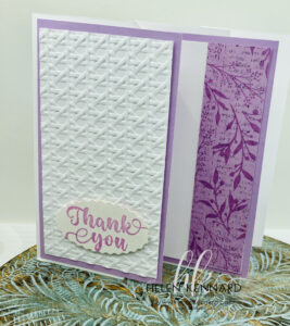 Sample Accordion Fun Fold Card