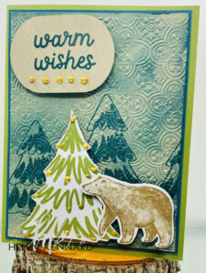 Warm Wishes Christmas Card