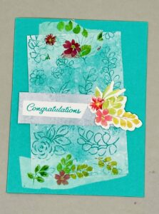 Three pictures using the extraordinary Flora bundle. all occasions cards
